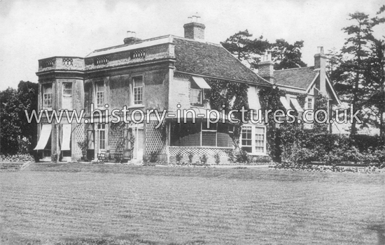 The Hall, Little Waltham, Essex. c.1908